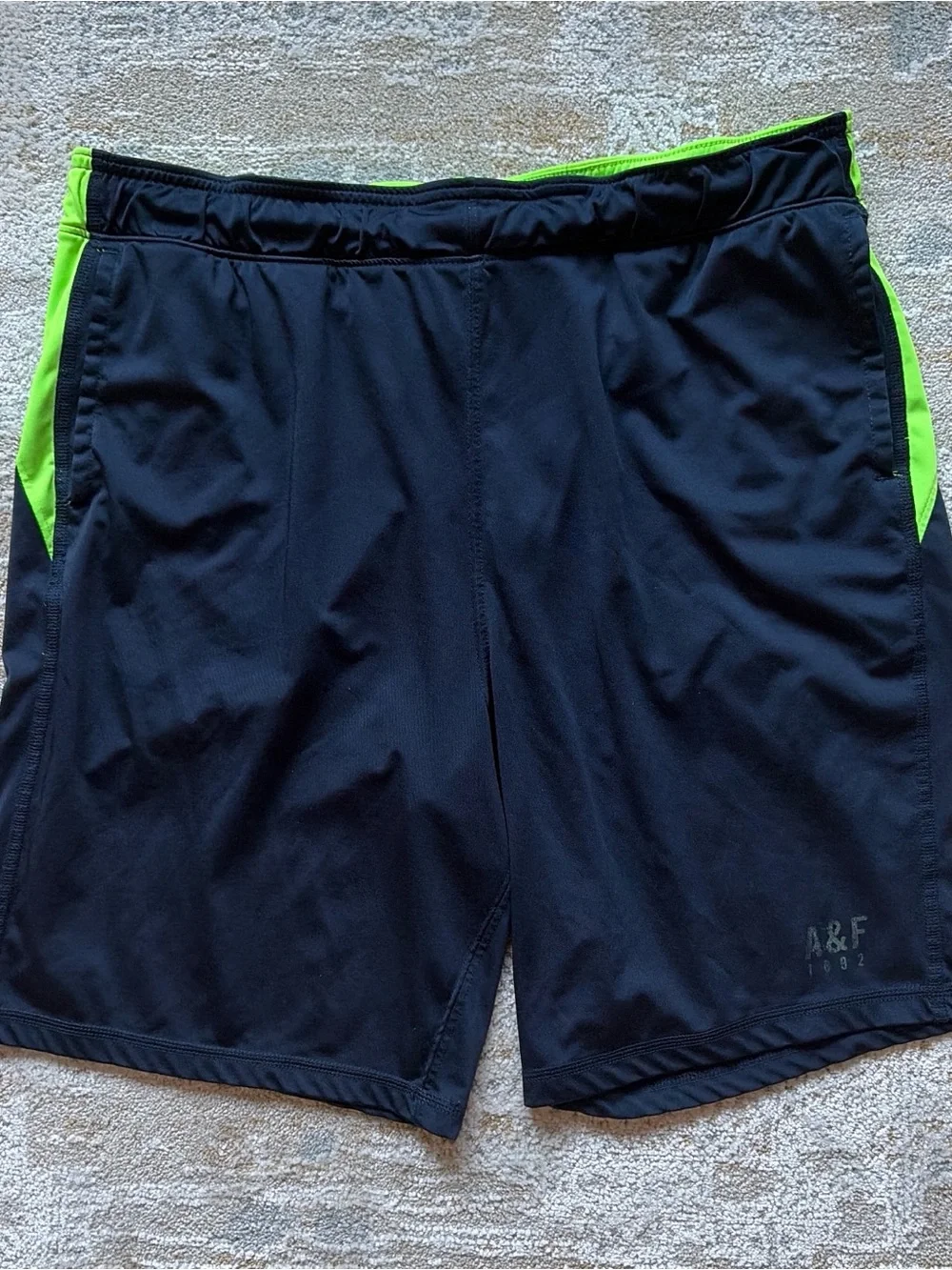 Abercrombie & Fitch navy athletic