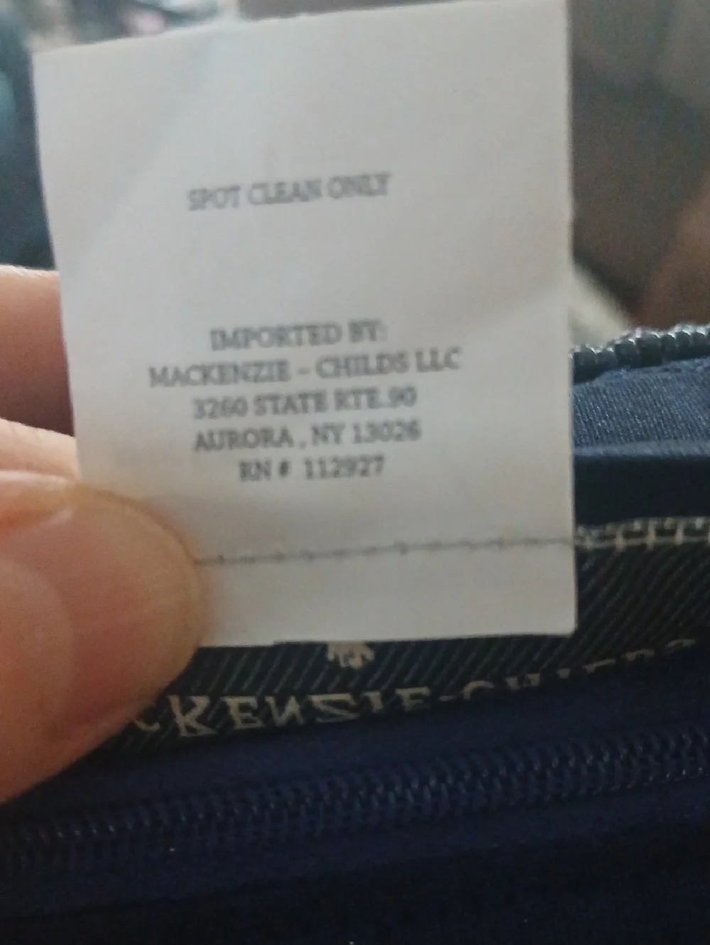 MacKenzie-Childs original coral dry