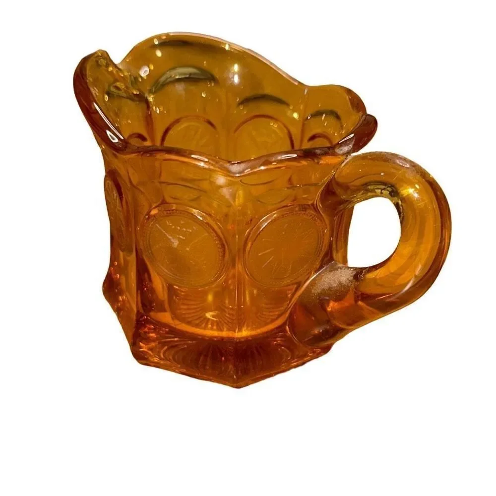 Fostoria vintage amber