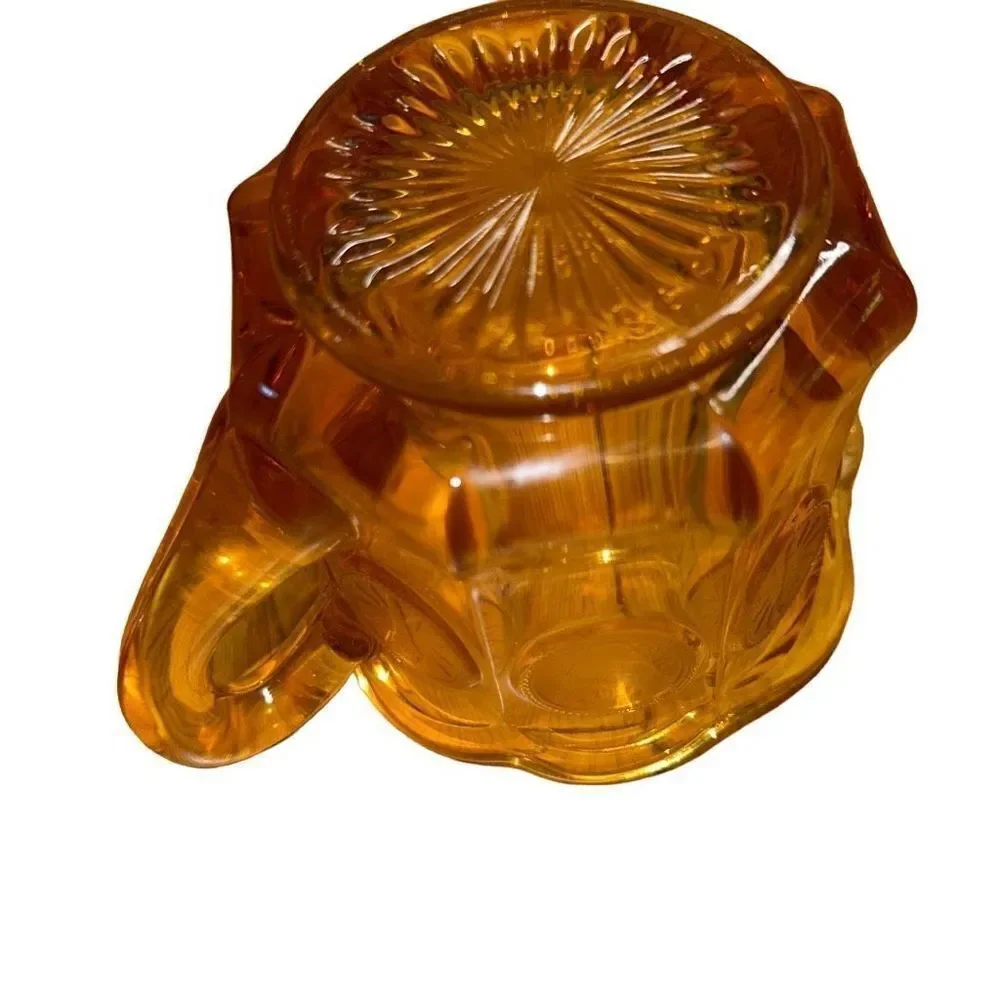 Fostoria vintage amber
