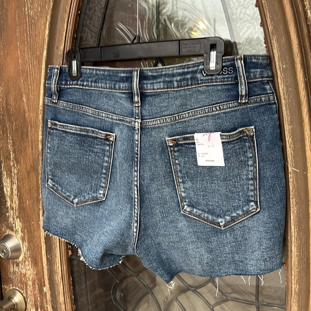 NWT Vigoss Ace High Rise Jean Shorts! Size 31