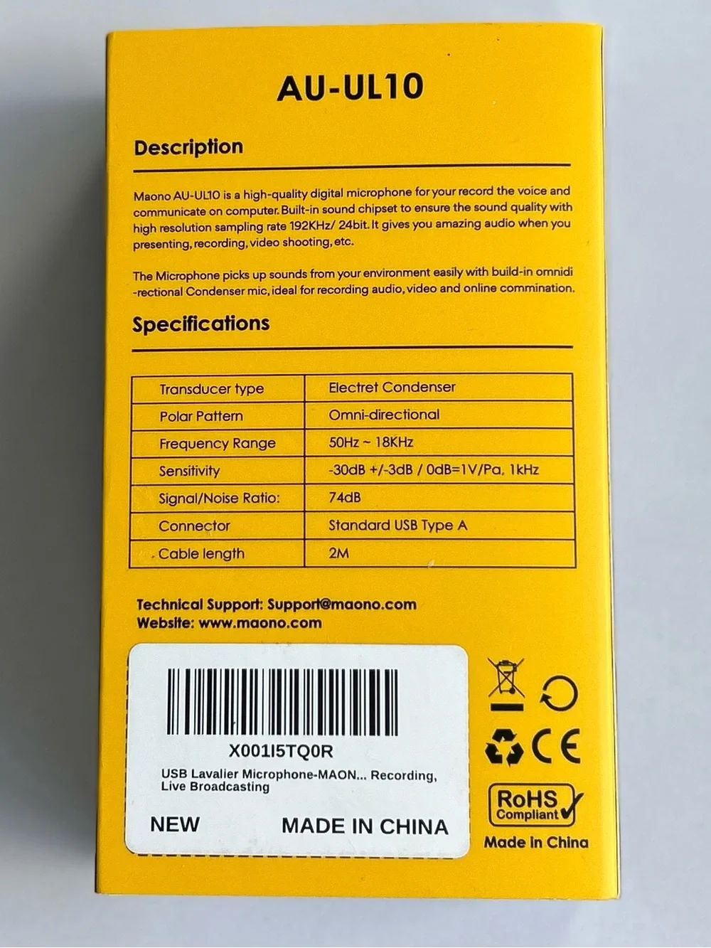 MAONO usb lavalier