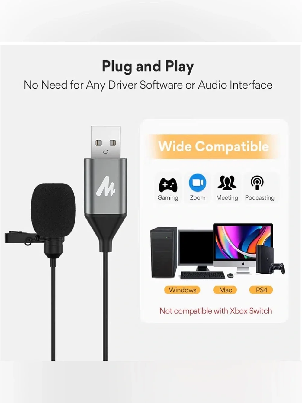 MAONO usb lavalier
