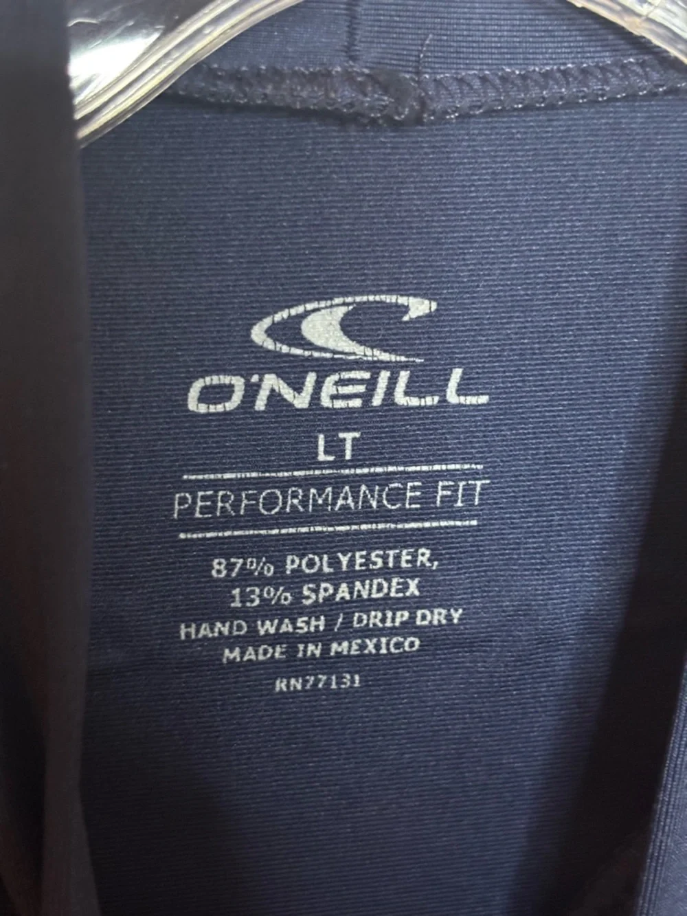 ONeill performance rash