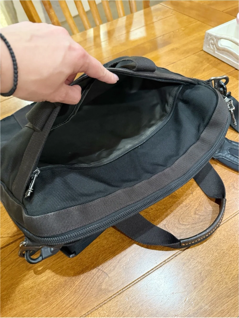 Tumi black ballistic