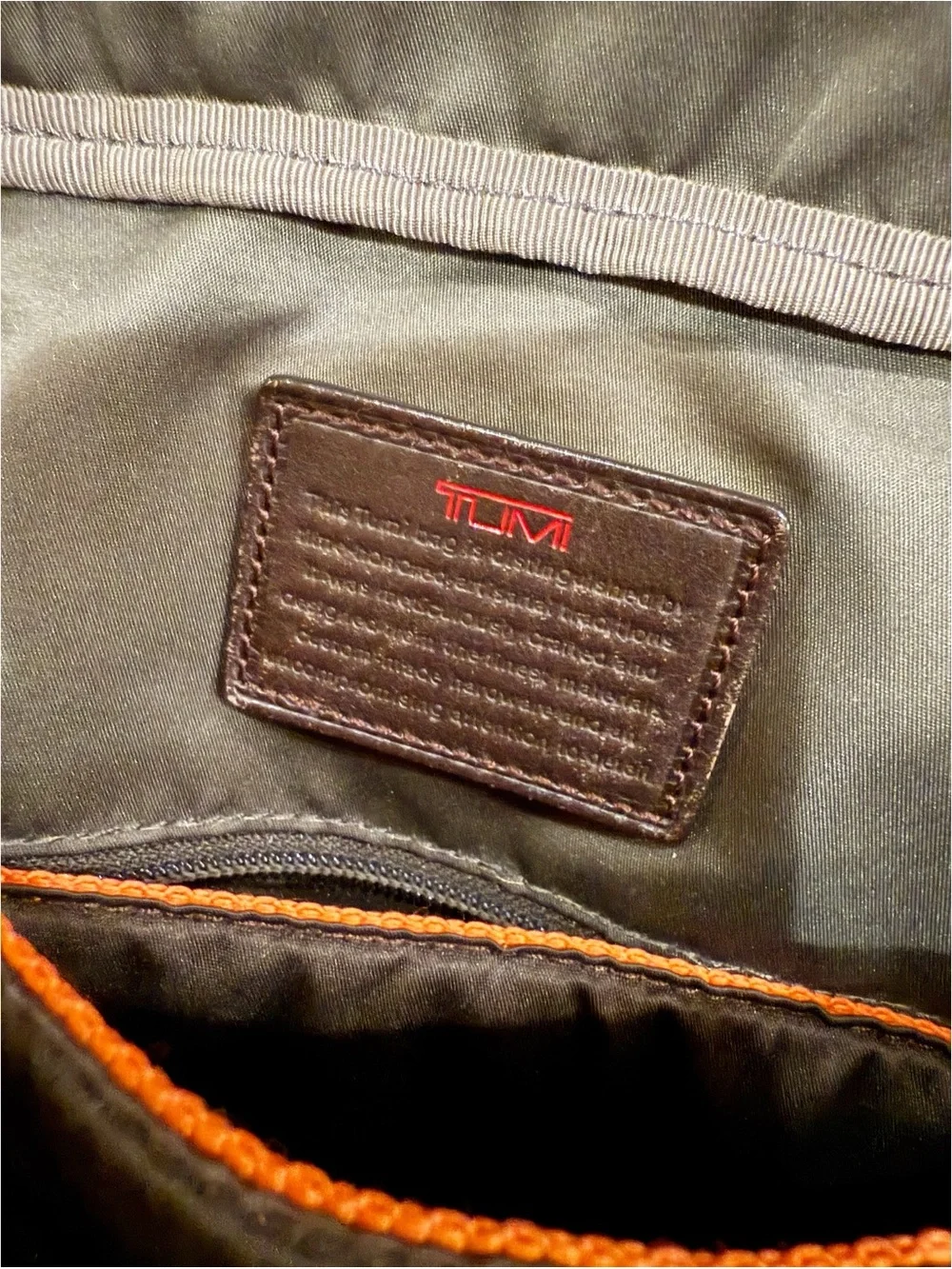 Tumi black ballistic