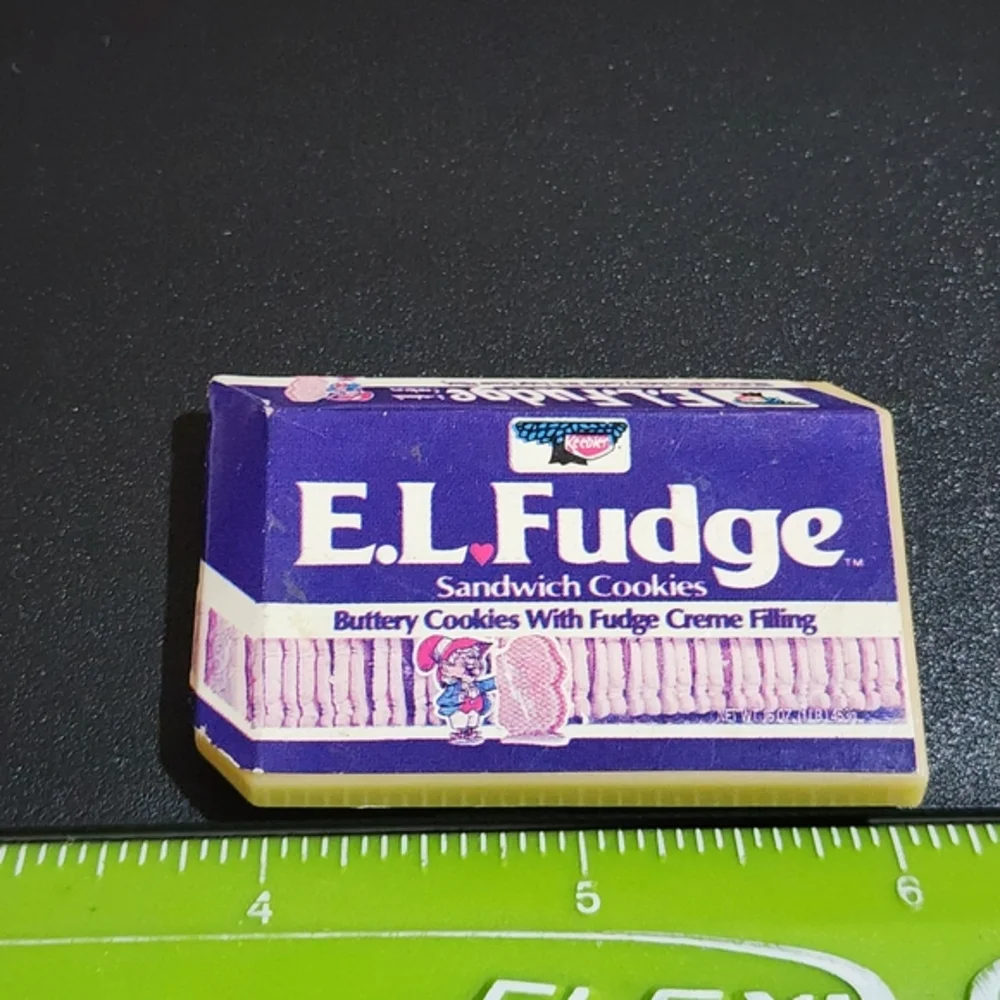 Vintage‎ Keebler El Fudge Cookie Box Advertising Magnet