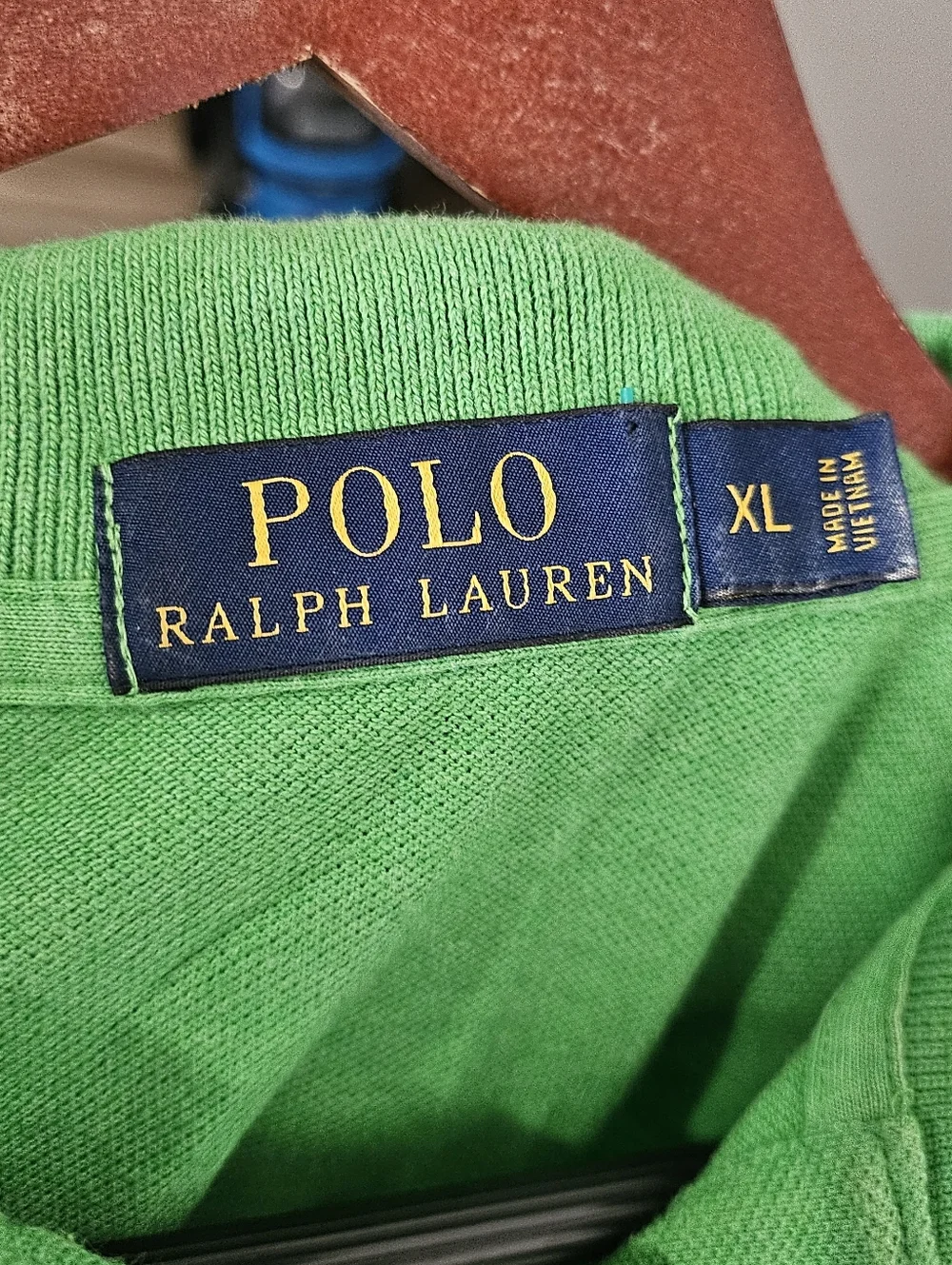 Polo Ralph Lauren Men's Polo Shirt XL Green PinkPony Logo Classic Fit Cotton.