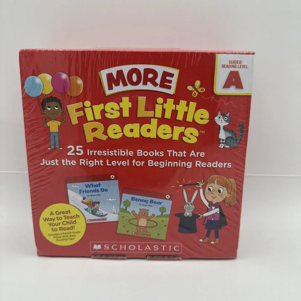 New SCHOLASTIC‎ First Readers Guided Reading Level A PARENT PACK 25 Books - READ