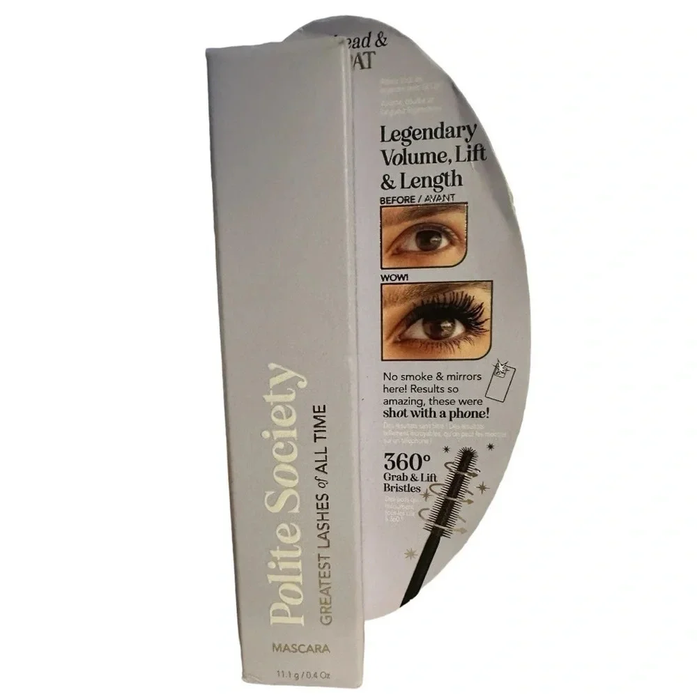 New in Box Polite Society-Greatest Lashes of All Time Mascara