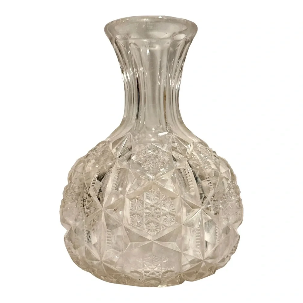 Vintage pressed glass