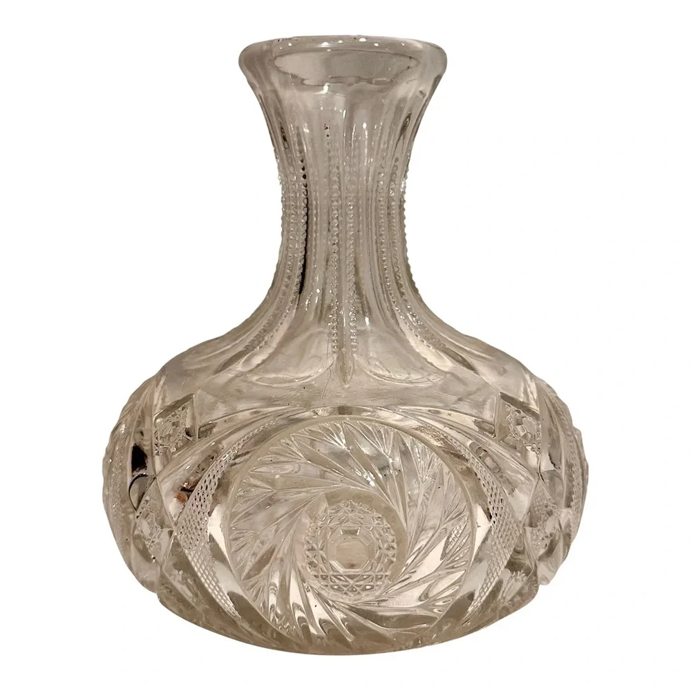Vintage pressed glass