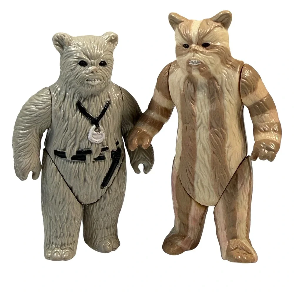 Kenner Chief Chirpa & Logray Ewok Action Figures 3