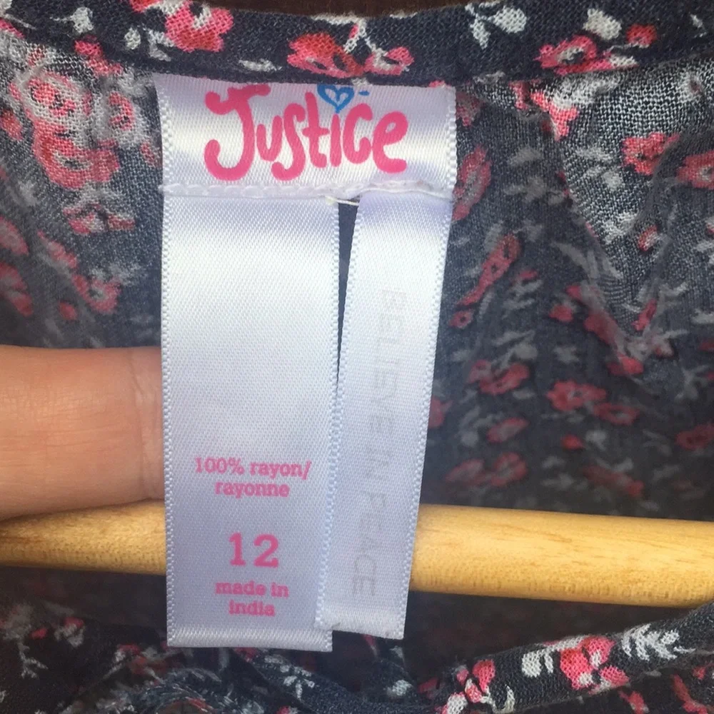 Justice girls pink
