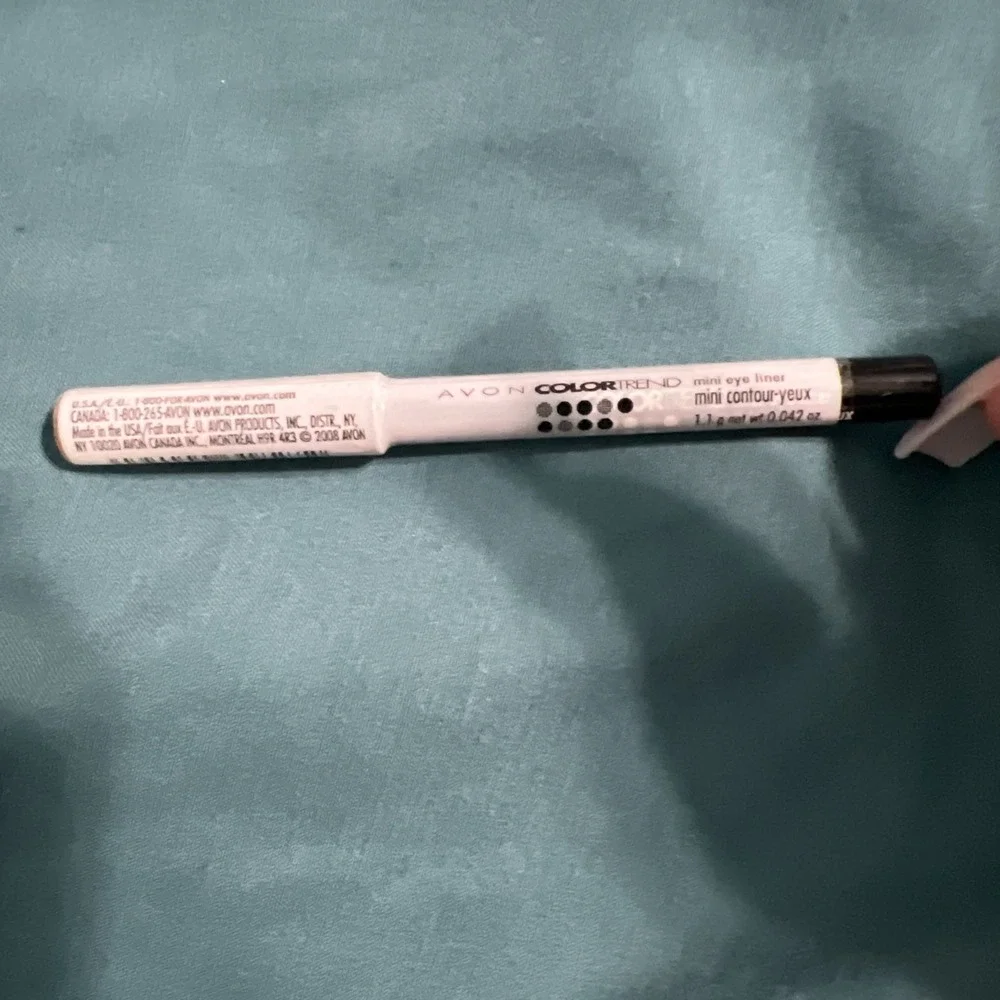 Avon Color Trend Mini Eye Liner Pencil‎ In Black New Sealed 2008