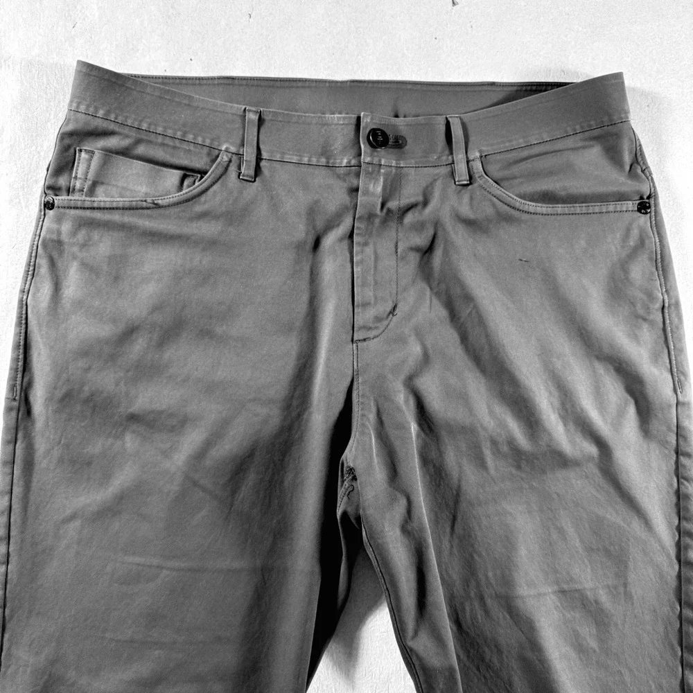PUBLIC REC Pants Mens‎ 33x34 Performance All Day Pants 100% Polyester Slim Fit