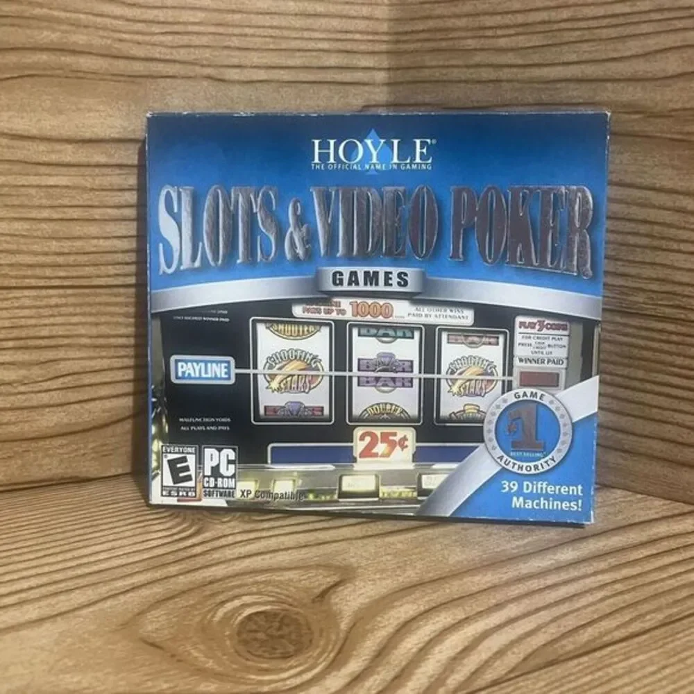 Hoyle‎ Slots & Video Poker (PC, 2005) Computer Video Game with Jewel Case