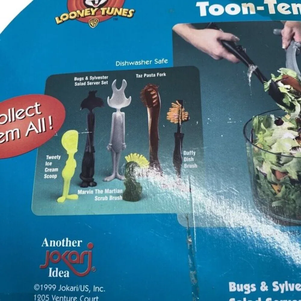 Looney Tunes Bugs & Sylvester Salad Server Set
