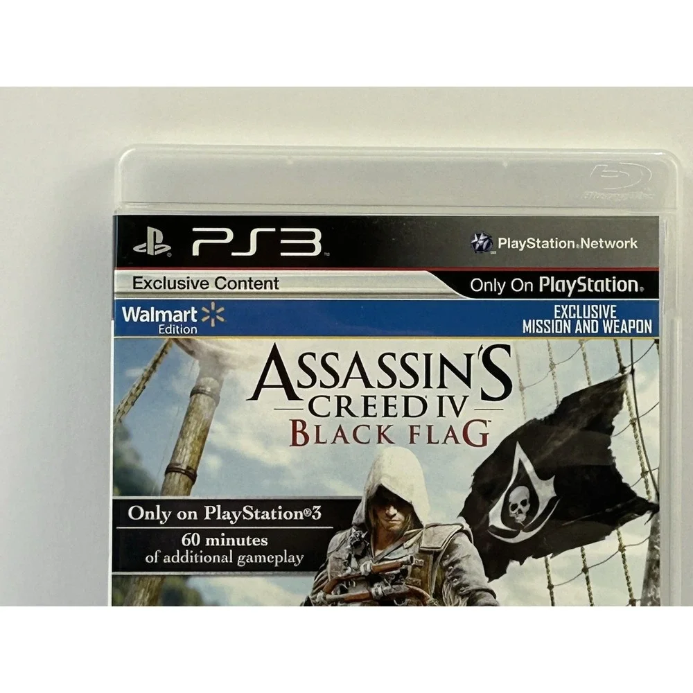 Assassin's Creed IV Black Flag PS3 Walmart Edition Untested No Manual