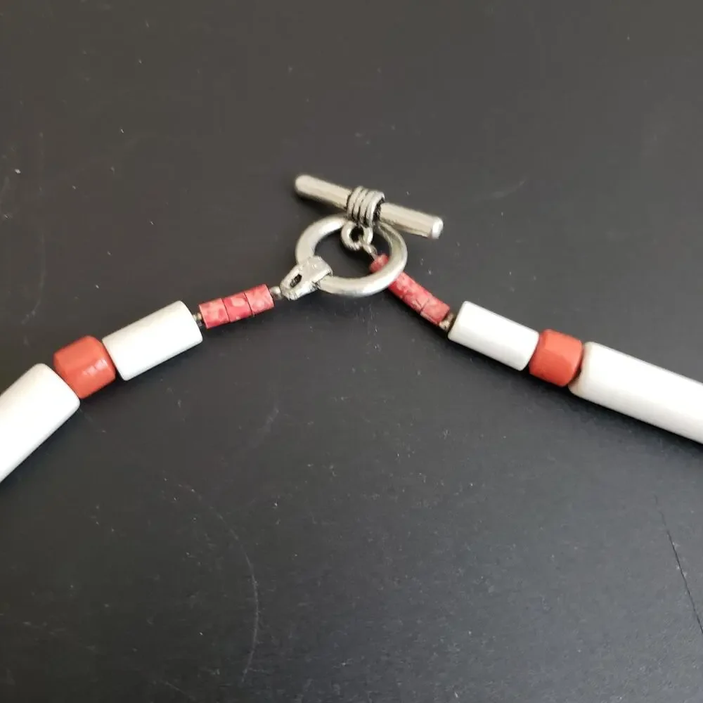 Unbranded beaded measurements necklace