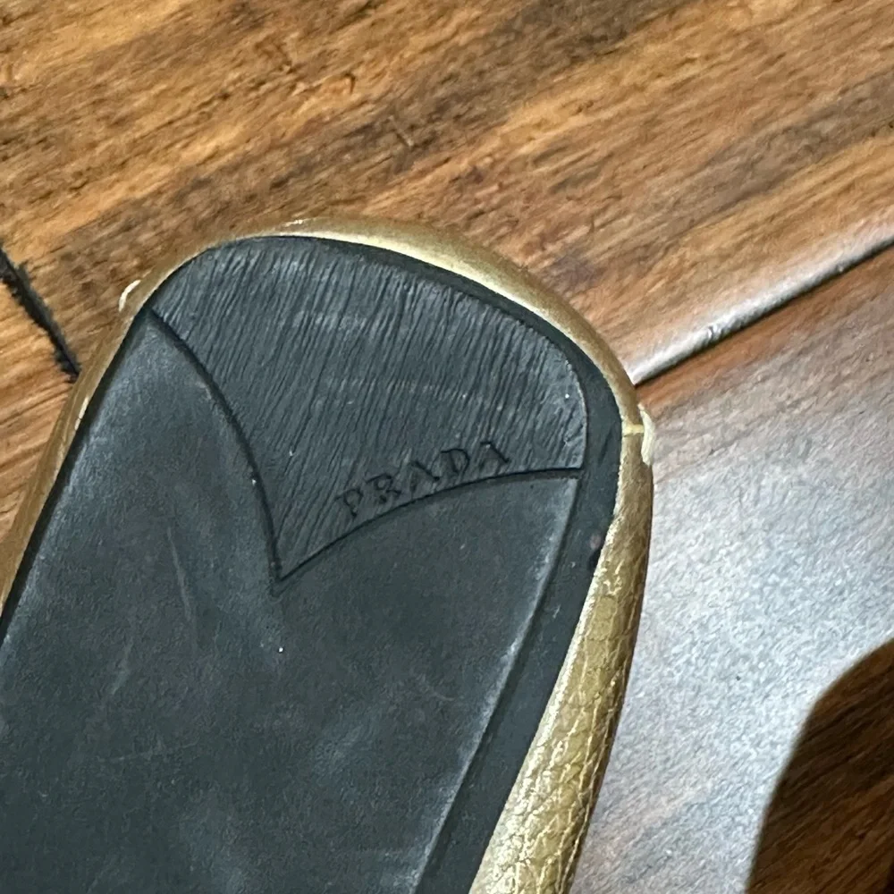 Prada authentic gold
