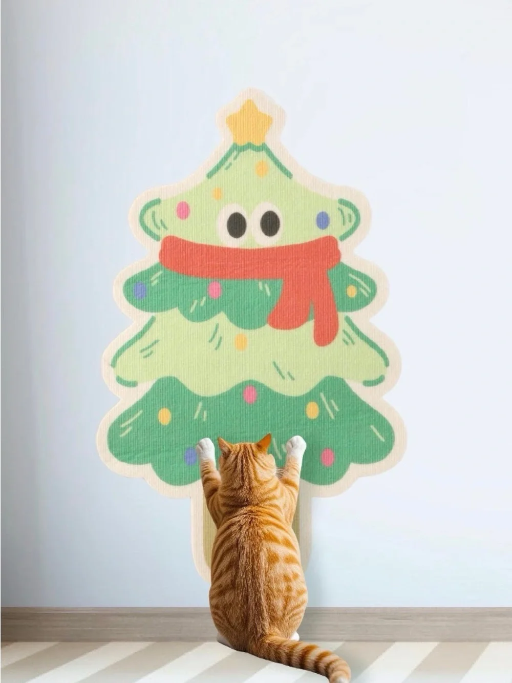 Holiday Tree Cat Scratcher - Green