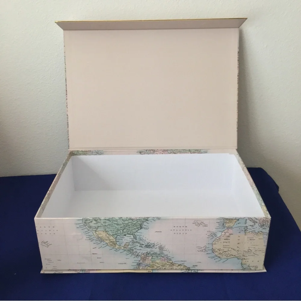 Vintage distressed map