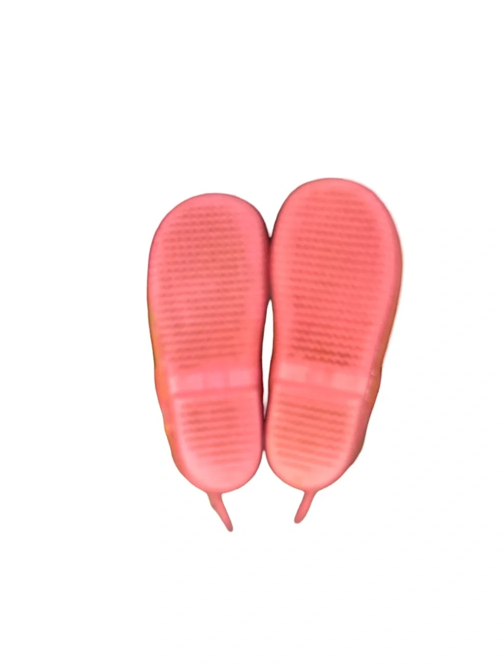 Kids Pink Sherpa Lined Unicorn Rain Boots with Rainbow Details Size 9-10
