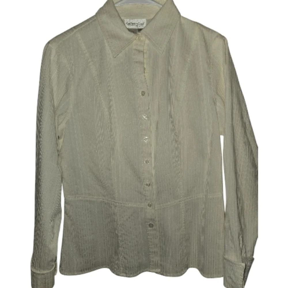 90'S COLDWATER CREEK SZ PM LONG SLEEVE SHIRT