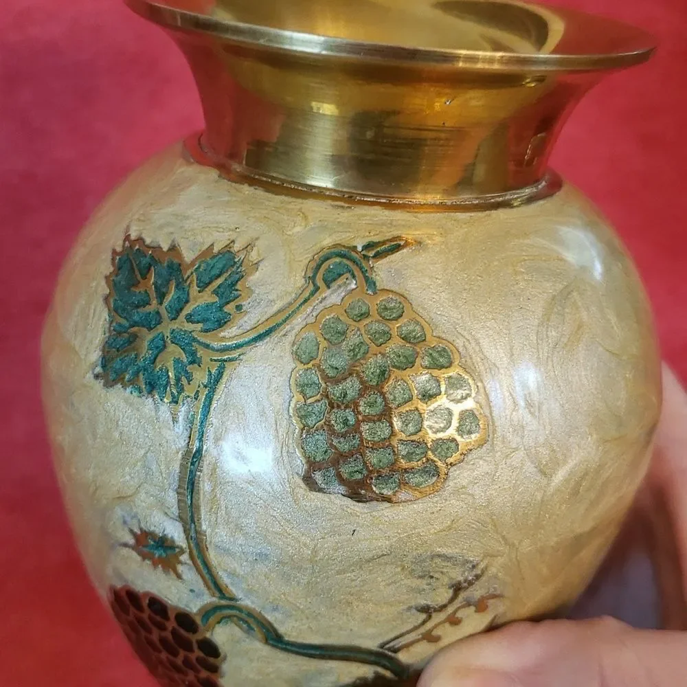 Vintage pretty brass