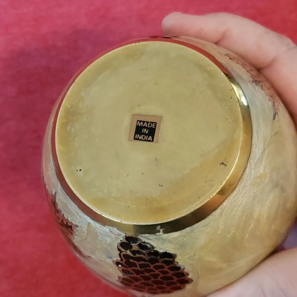 Vintage pretty brass