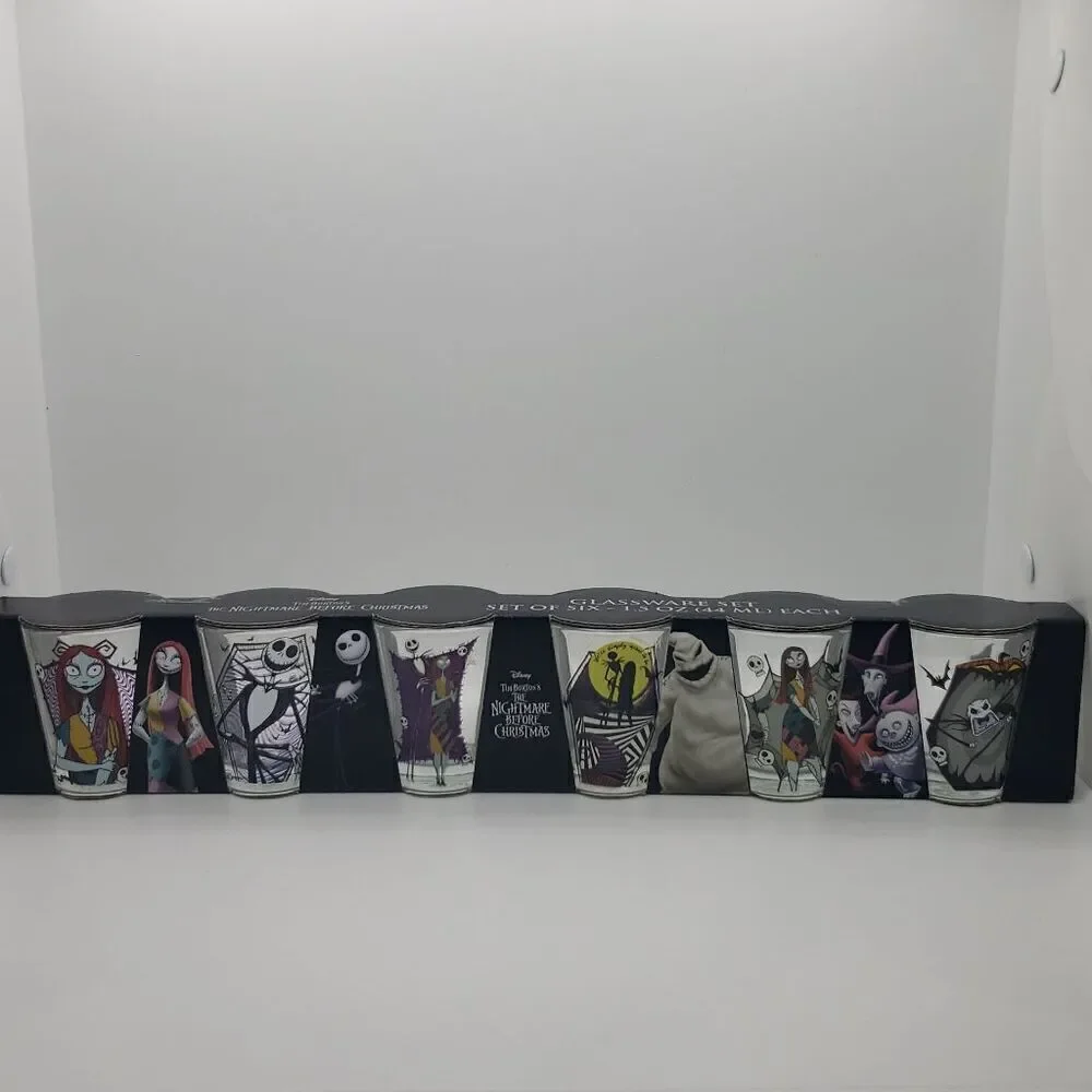 Nightmare Before Christmas Glassware set