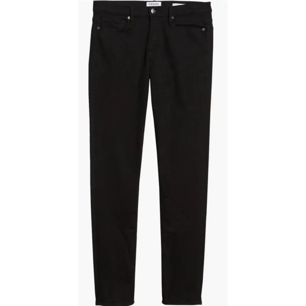 NWT‎ Frame Jagger True Skinny Black Jeans Style: LMHK795 Men's 32