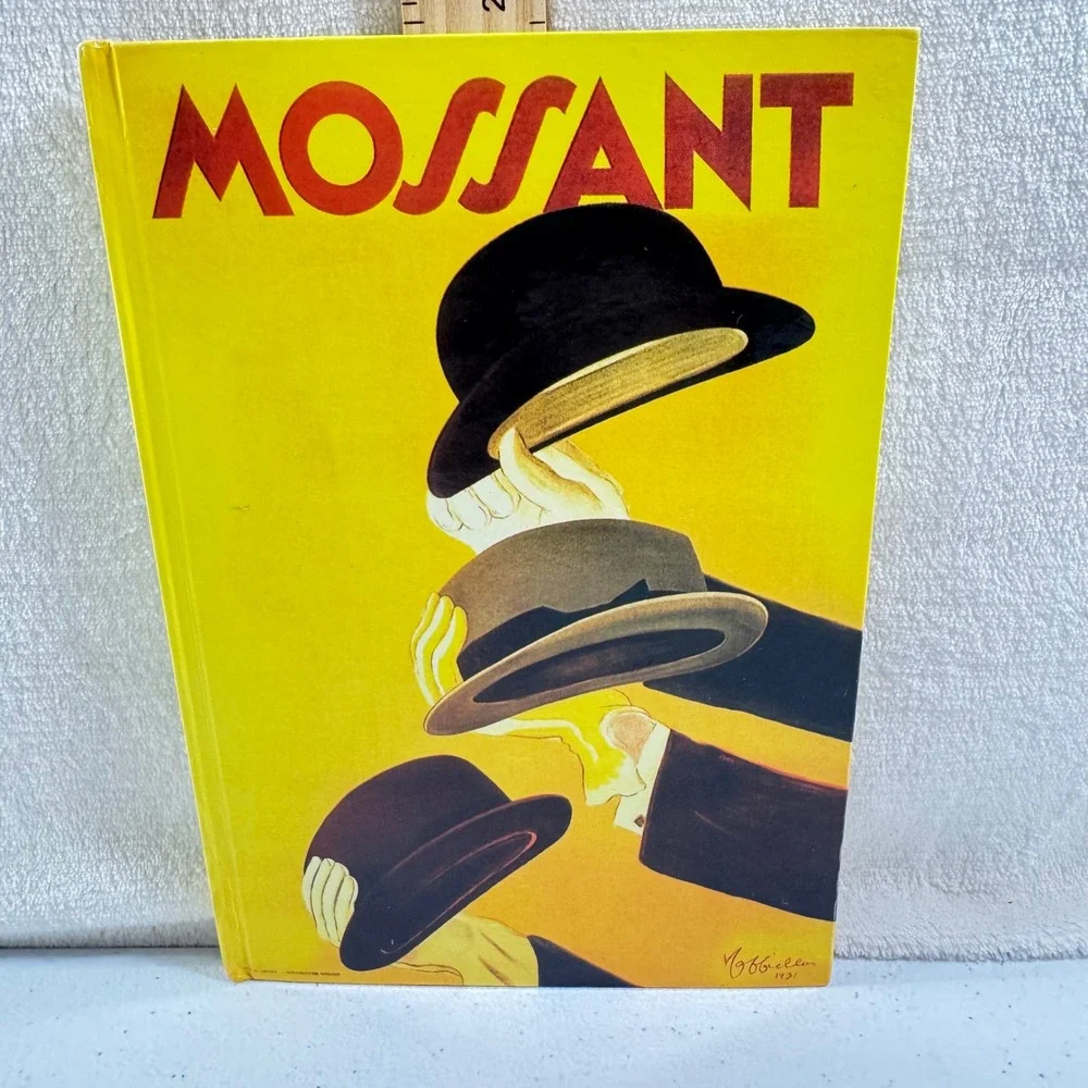 VTG 1938 Mossant Hats‎ Leonetto Cappiello Art Deco French Advertising Journal