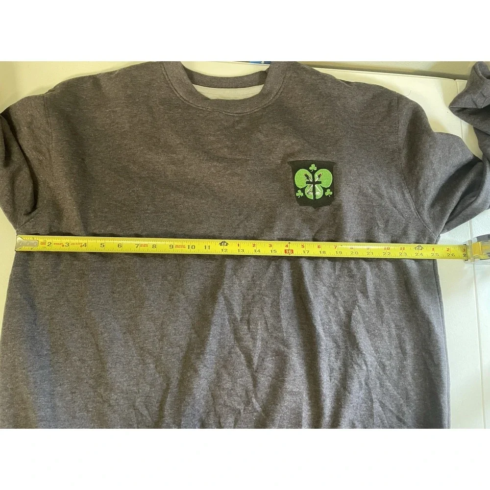 NEW Champion Pullover Sweatshirt Men's‎ XLT Big & Tall Lucky Shamrock Swords