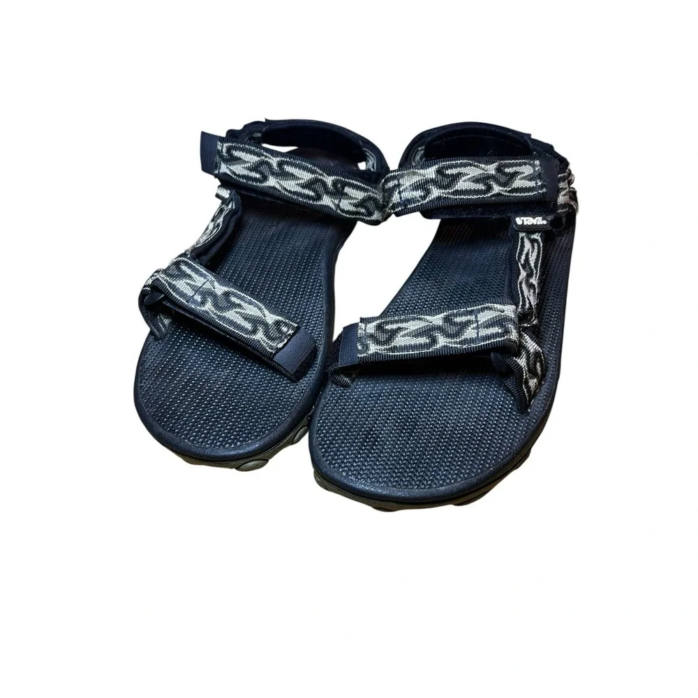 Teva Pretty Rugged‎ Men's Size 8 Brown Green Water Hiking Sports Sandals