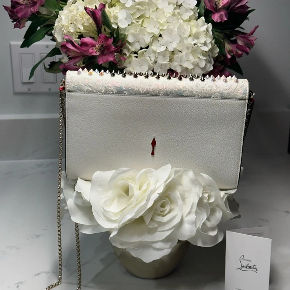 Christian Louboutin dazzling clutch