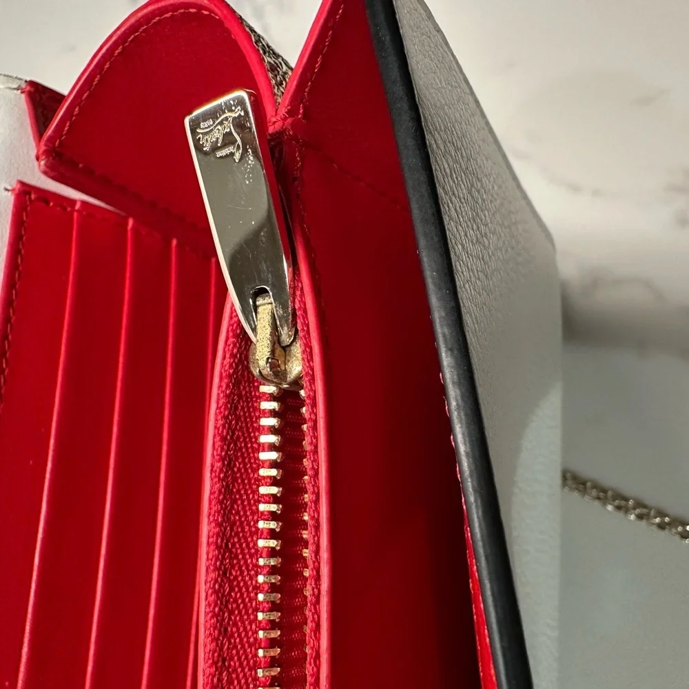 Christian Louboutin dazzling clutch