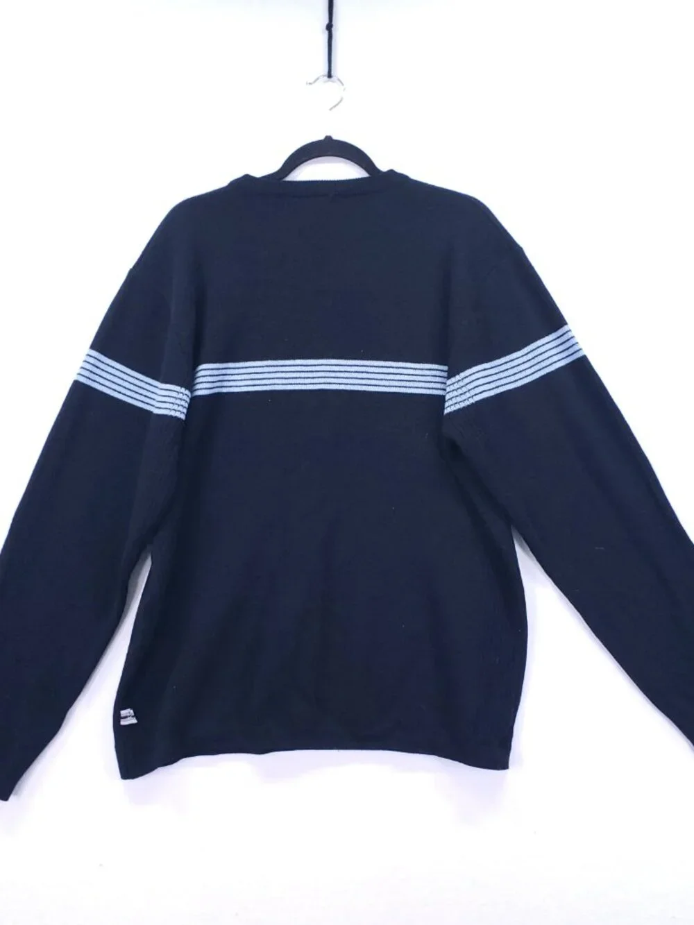 XG Vintage Pullover Sweater Size L Mens Knit Striped Y2K Streetwear Preppy
