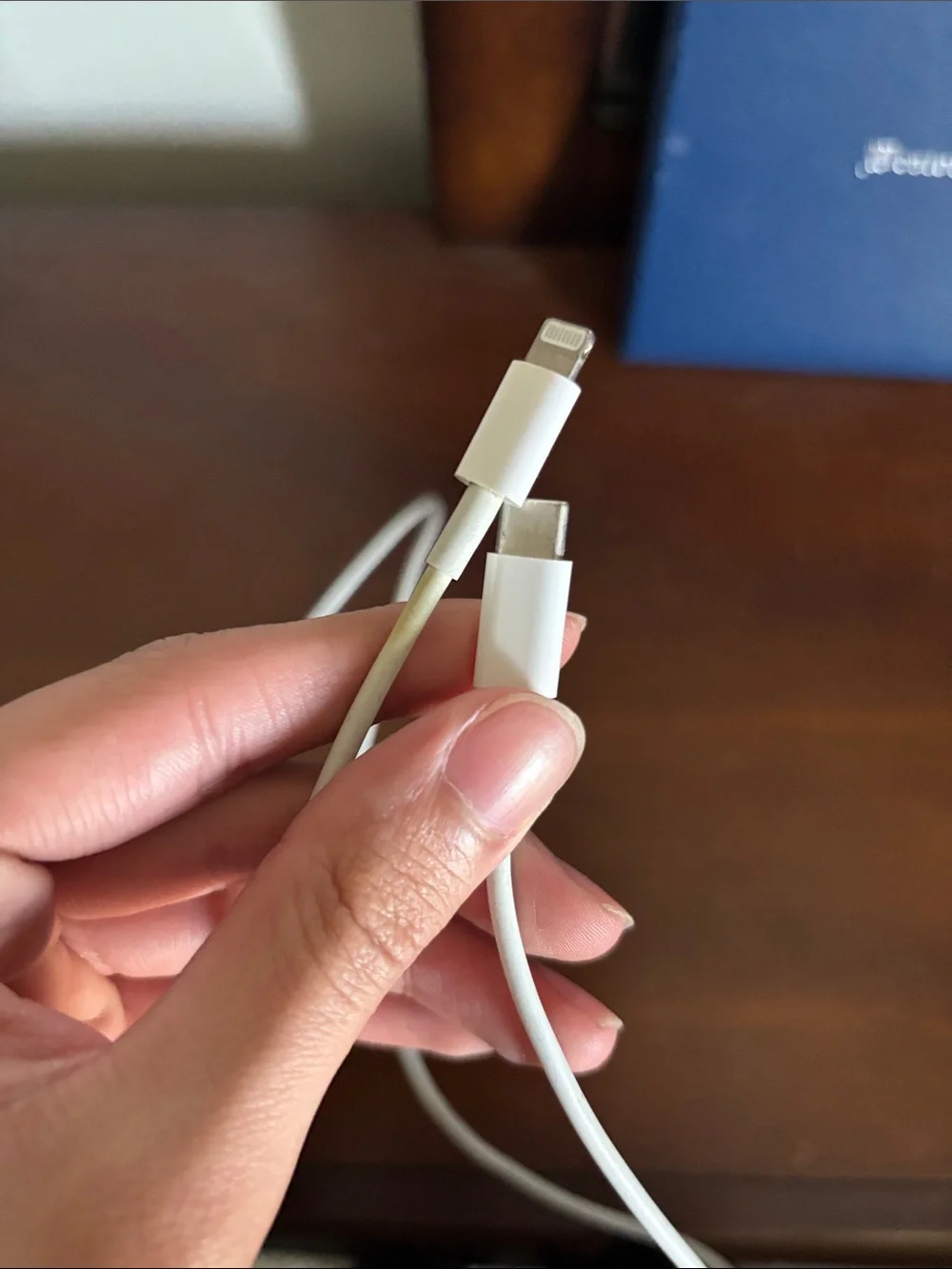 Apple White Lightning to USB‑C Cable
