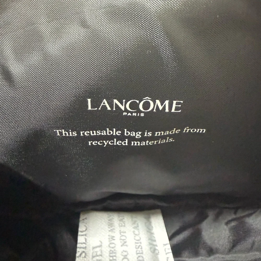 Lancome Cosmetic Shoulder Bag Black
