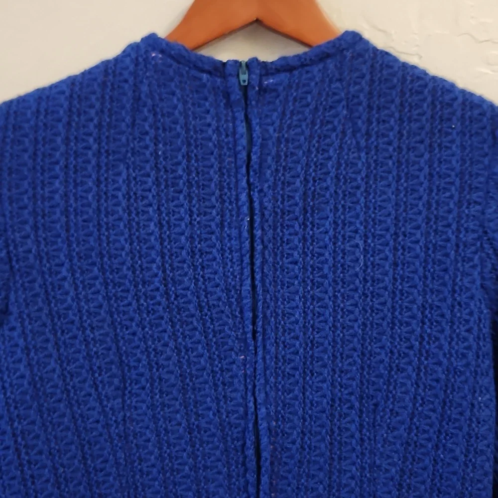 Vintage handmade blue