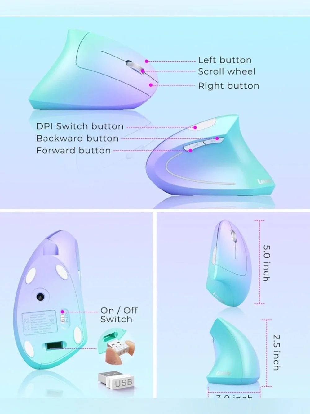 N/A ergonomic wireless