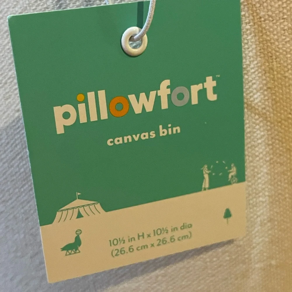 🌸- Canvas Color‎ Block Storage - Pillowfort™