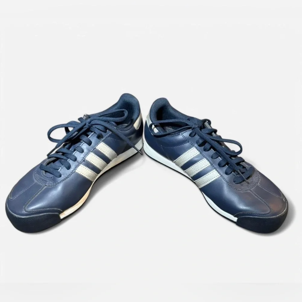 Adidas Samoa Men's Navy/silver/white Sneakers