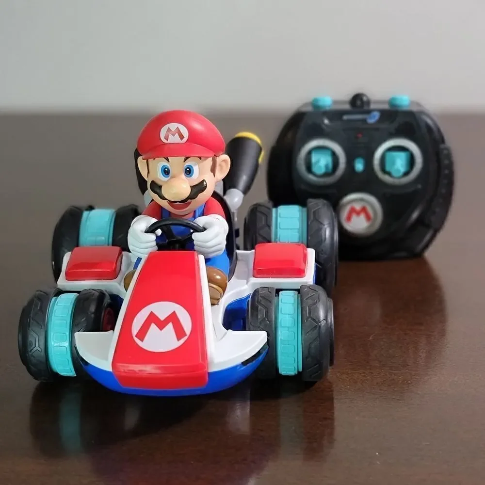 Nintendo Switch Super Mario Kart 8 RC Toy Mini Remote Control Car Racing Deluxe