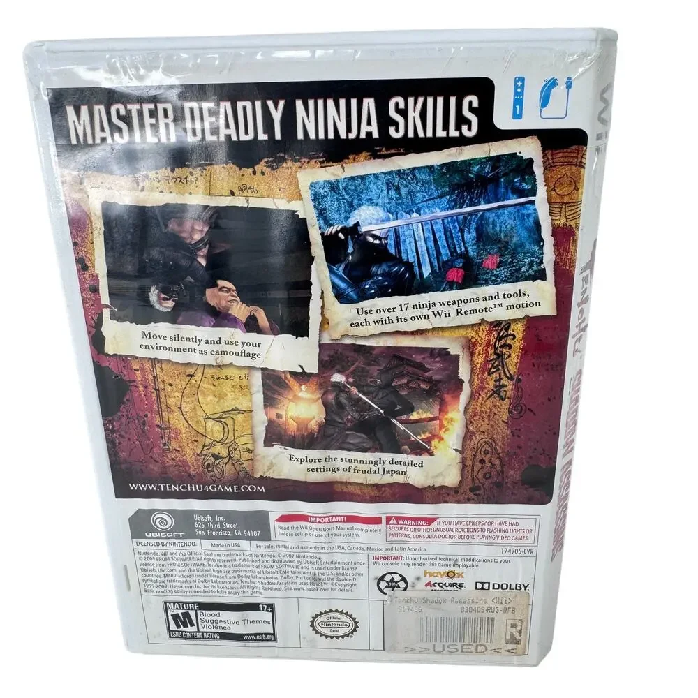 Ubisoft tenchu shadow