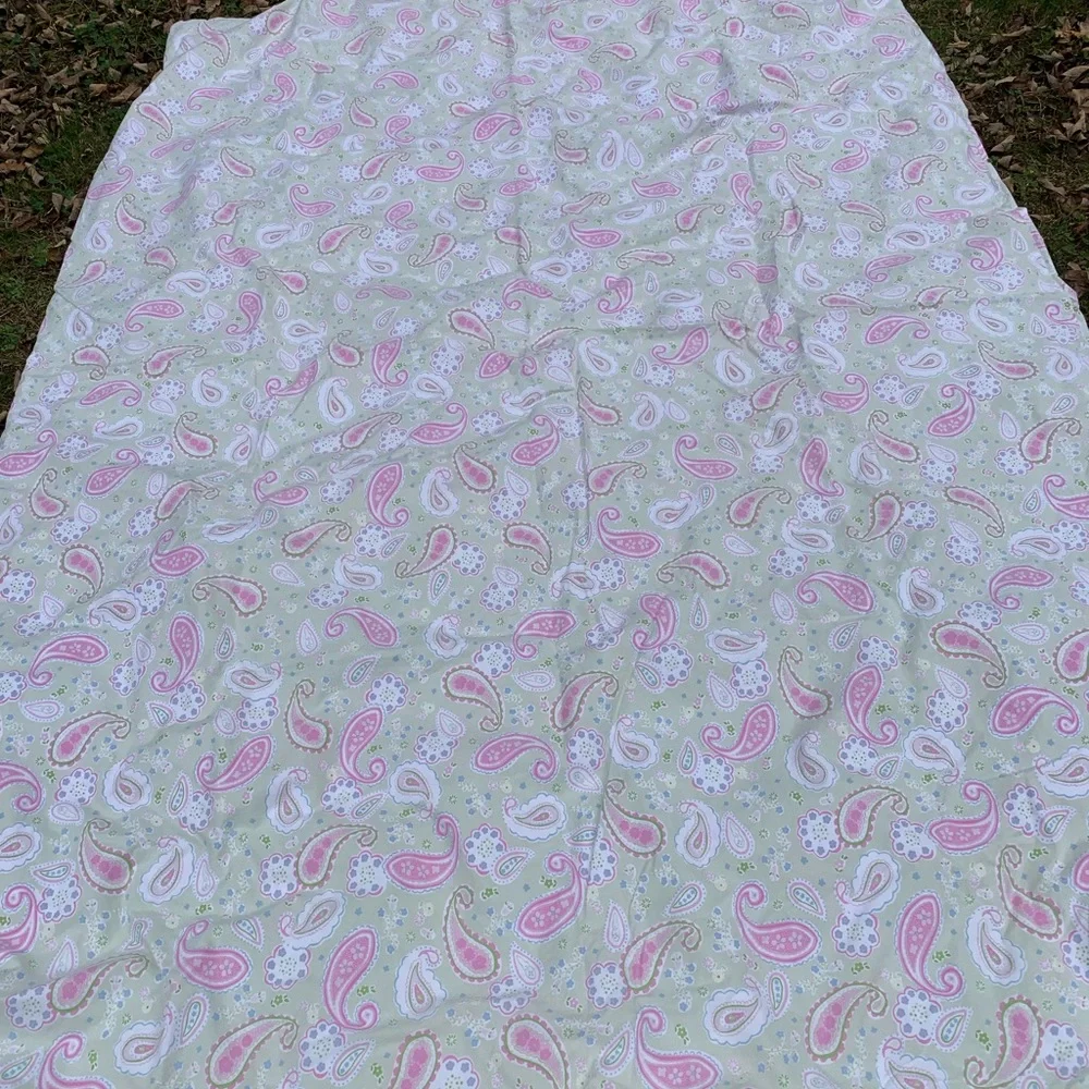 Pottery Barn Kids green pink