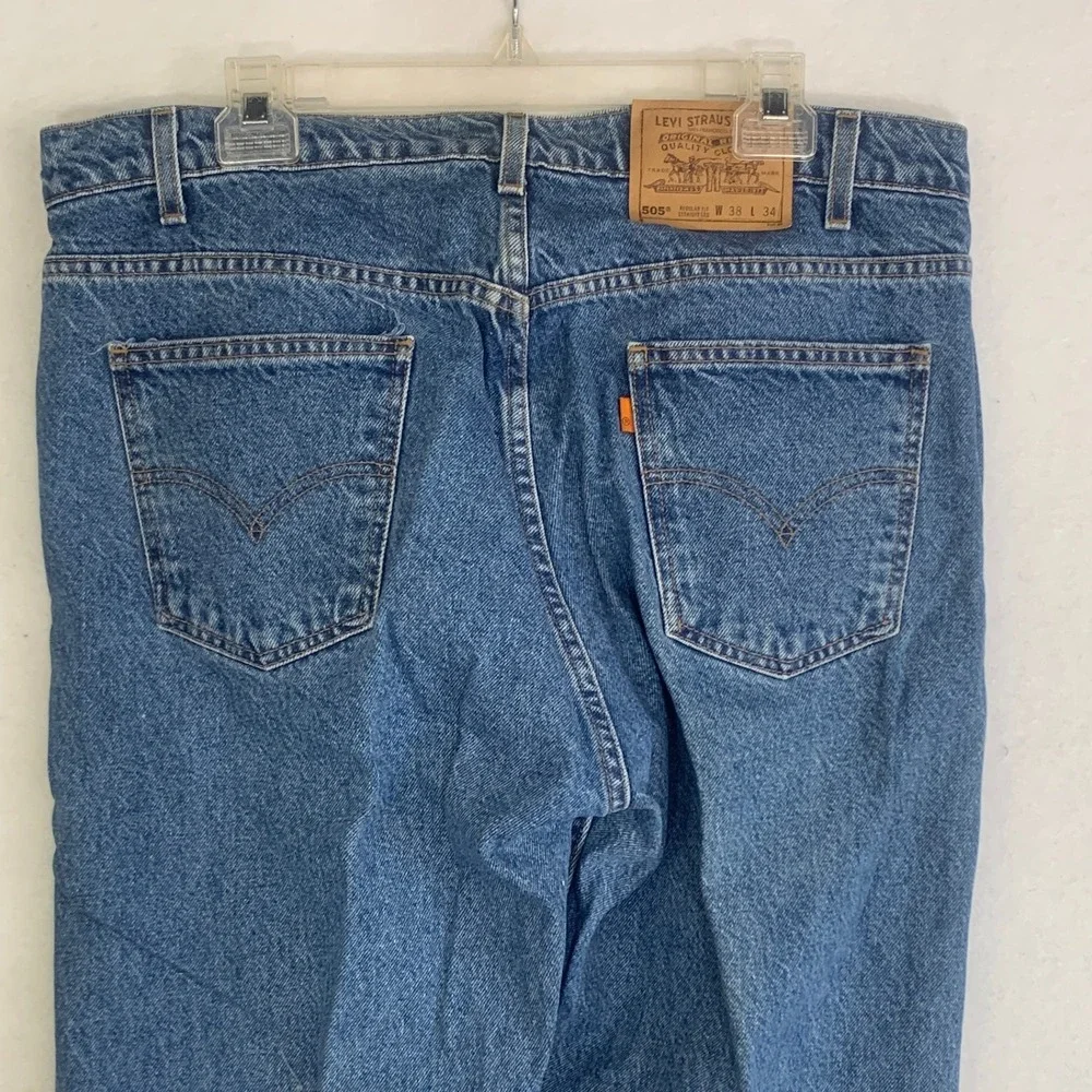 Levis manufacture denim authentic