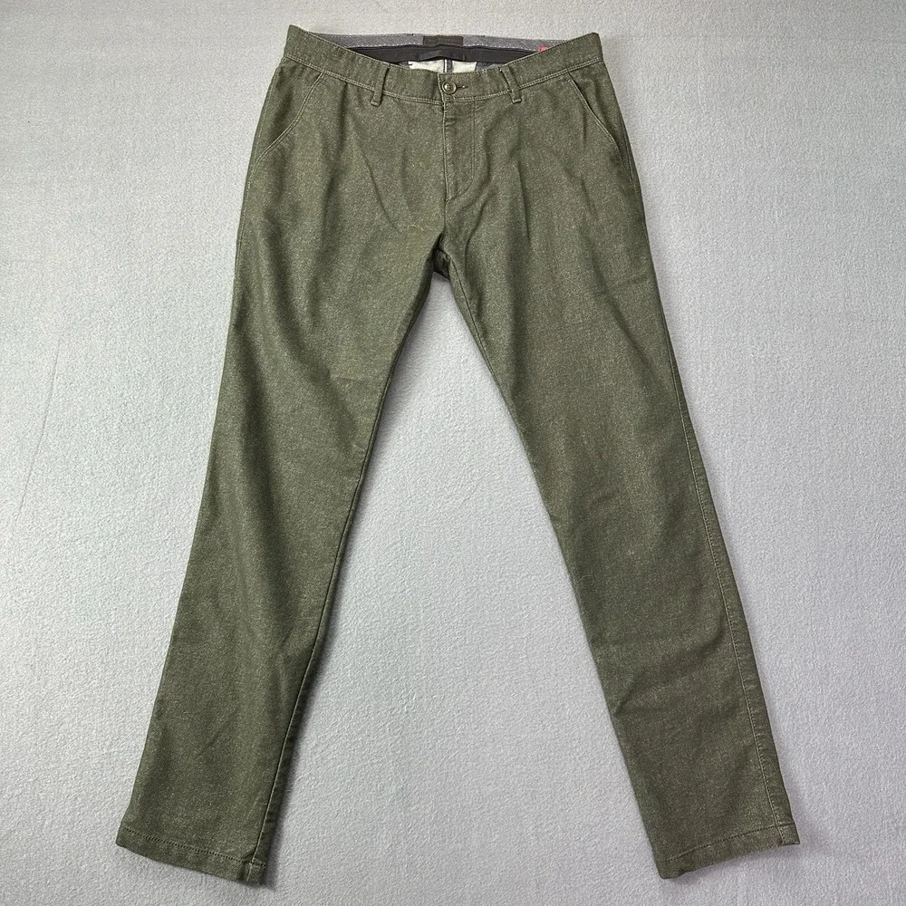 Roy‎ Robson Size 48 (33x32) Jeans Pants Fir Green Scott Chino Slim Fit